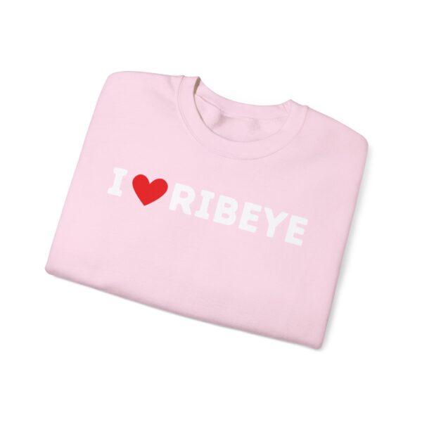 I Love Ribeye Crewneck Sweatshirt - Image 18