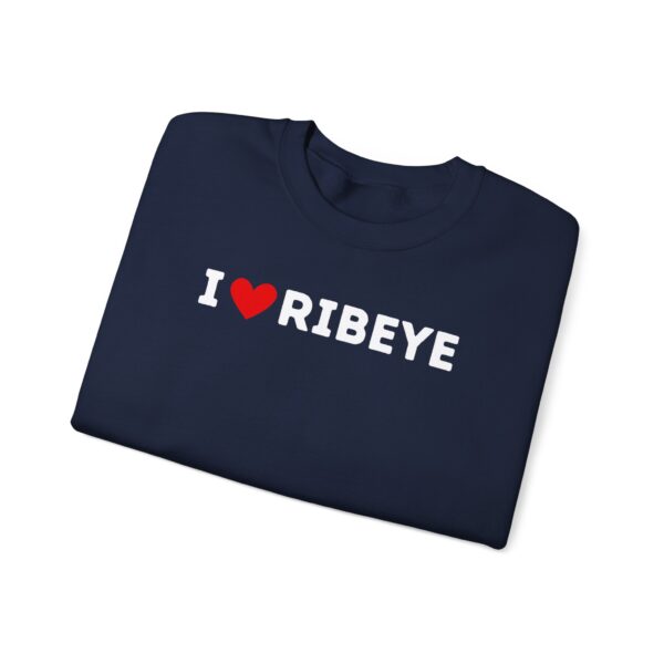 I Love Ribeye Crewneck Sweatshirt - Image 21