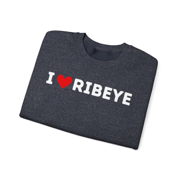 I Love Ribeye Crewneck Sweatshirt - Image 27