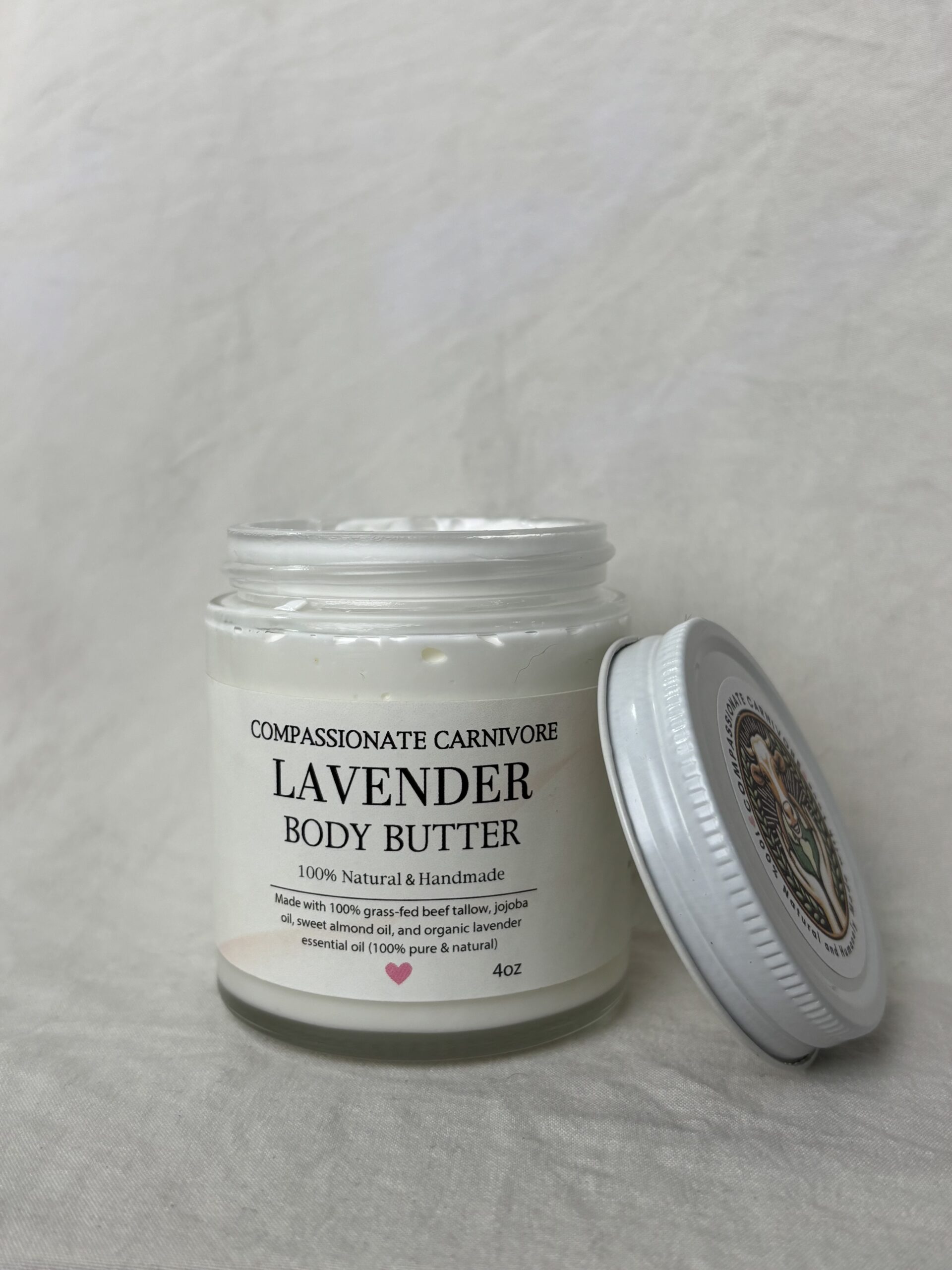 Organic Lavender Whipped Body Butter