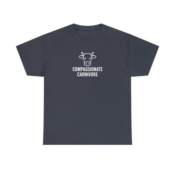 Compassionate Carnivore T-Shirt - White Logo - Image 10