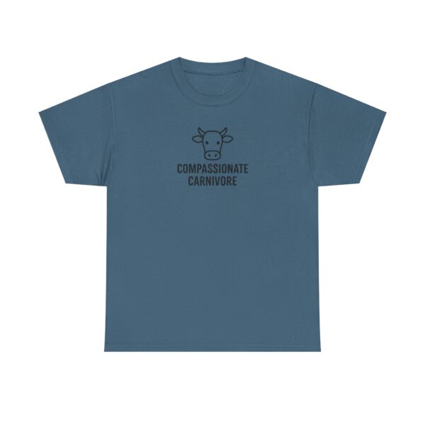 Compassionate Carnivore T-Shirt - Black Logo - Image 16