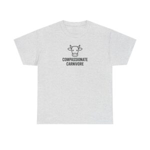 Compassionate Carnivore T-Shirt - Black Logo