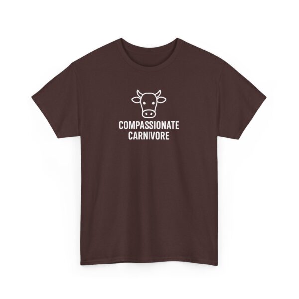 Compassionate Carnivore T-Shirt - White Logo - Image 16
