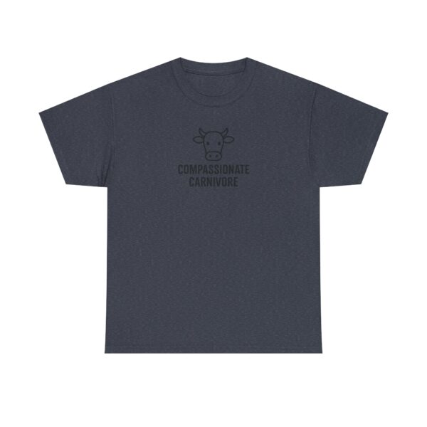 Compassionate Carnivore T-Shirt - Black Logo - Image 22