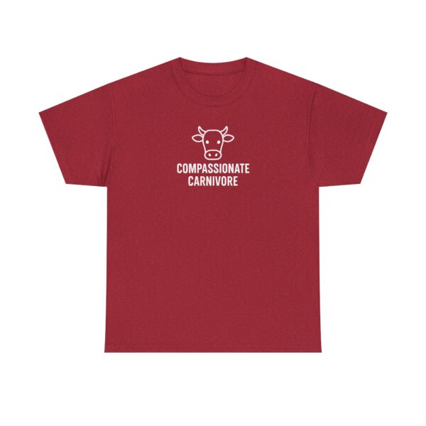 Compassionate Carnivore T-Shirt - White Logo - Image 12