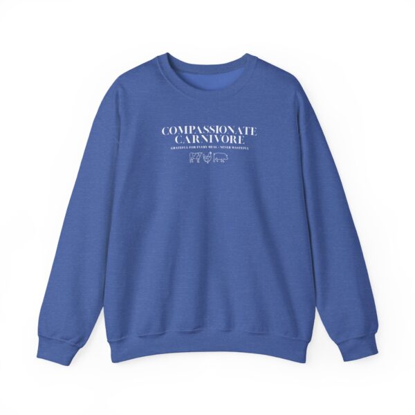 Compassionate Carnivore Crewneck – Grateful For Every Meal, Never Wasteful - Image 11