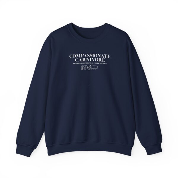 Compassionate Carnivore Crewneck – Grateful For Every Meal, Never Wasteful - Image 17