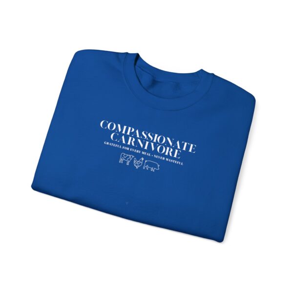 Compassionate Carnivore Crewneck – Grateful For Every Meal, Never Wasteful - Image 16