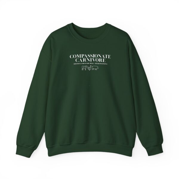 Compassionate Carnivore Crewneck – Grateful For Every Meal, Never Wasteful - Image 7