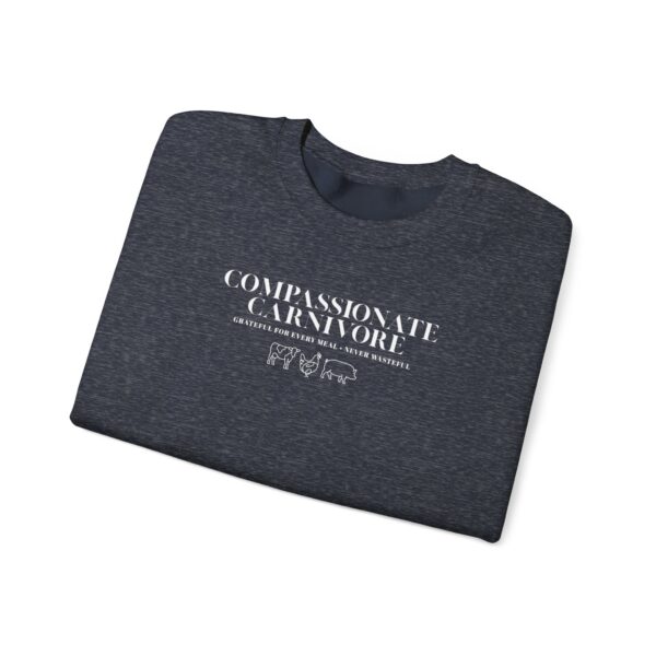 Compassionate Carnivore Crewneck – Grateful For Every Meal, Never Wasteful - Image 10