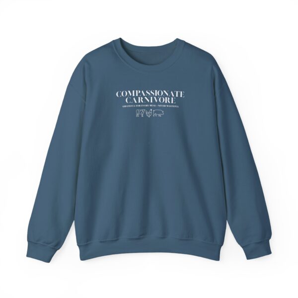 Compassionate Carnivore Crewneck – Grateful For Every Meal, Never Wasteful - Image 13