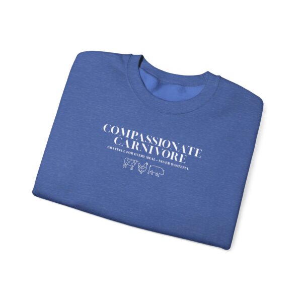 Compassionate Carnivore Crewneck – Grateful For Every Meal, Never Wasteful - Image 12