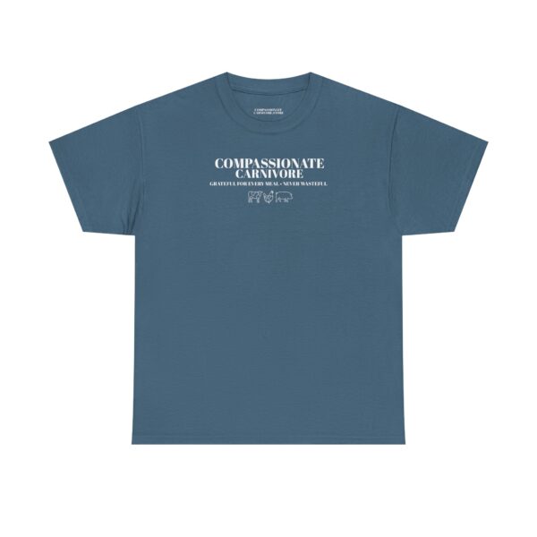 Compassionate Carnivore 100% Cotton Tee – Grateful for Every Meal, Never Wasteful - Image 8
