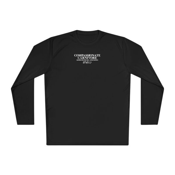 Compassionate Carnivore Unisex Lightweight Long Sleeve Tee – 100% Polyester