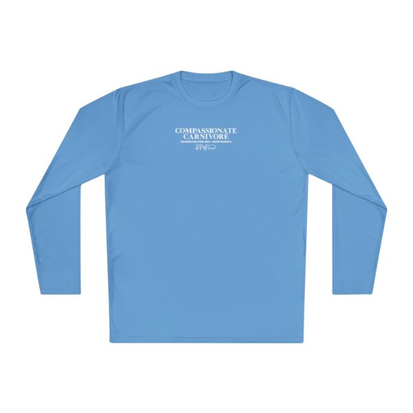 Compassionate Carnivore Unisex Lightweight Long Sleeve Tee – 100% Polyester - Image 5