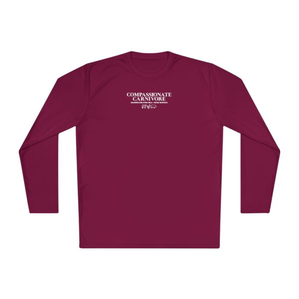 Compassionate Carnivore Unisex Lightweight Long Sleeve Tee – 100% Polyester - Image 11