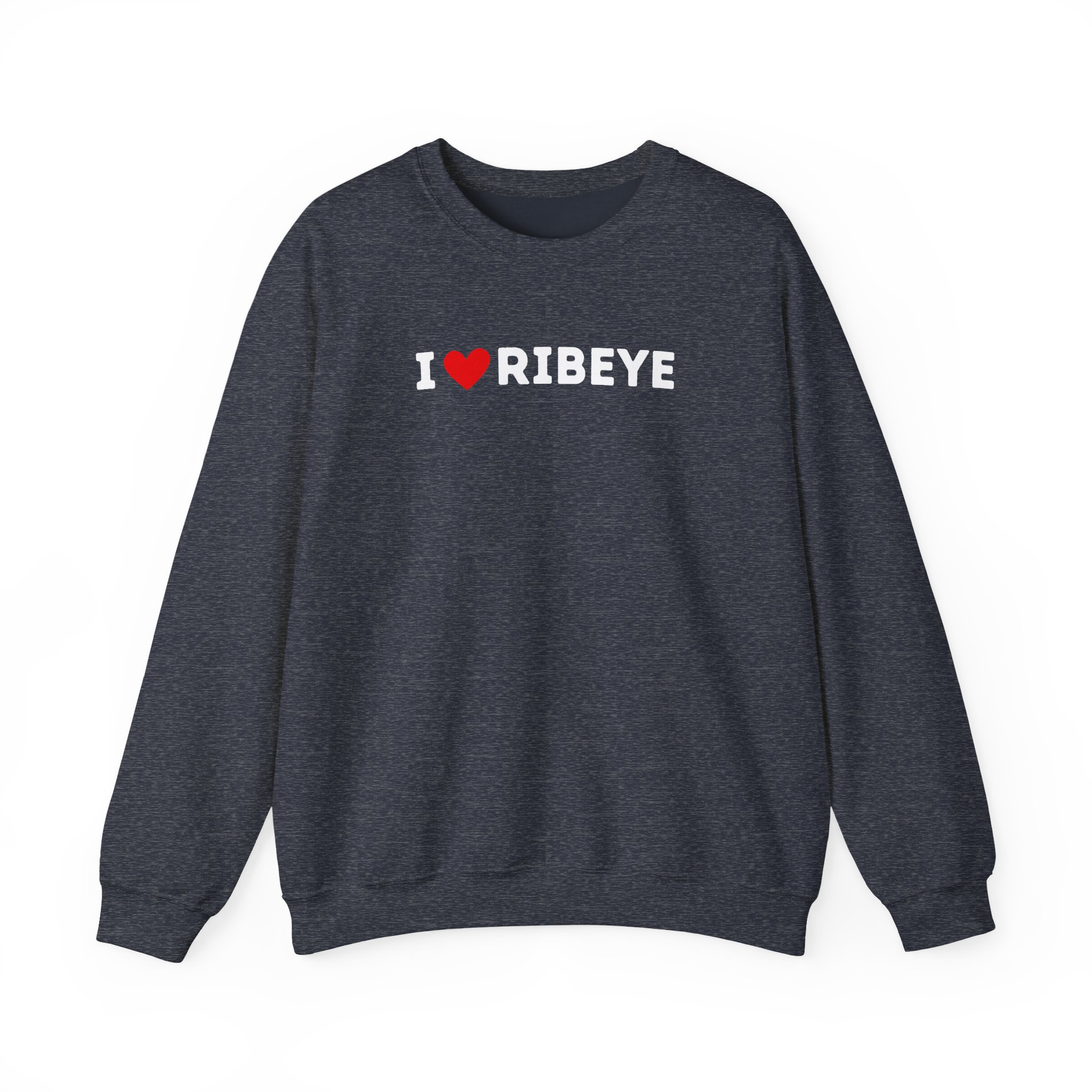 I Love Ribeye Crewneck Sweatshirt - Image 15