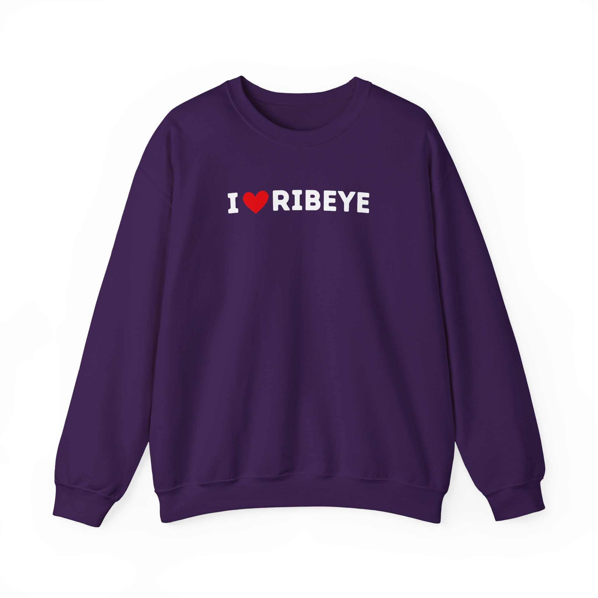 I Love Ribeye Crewneck Sweatshirt - Image 23