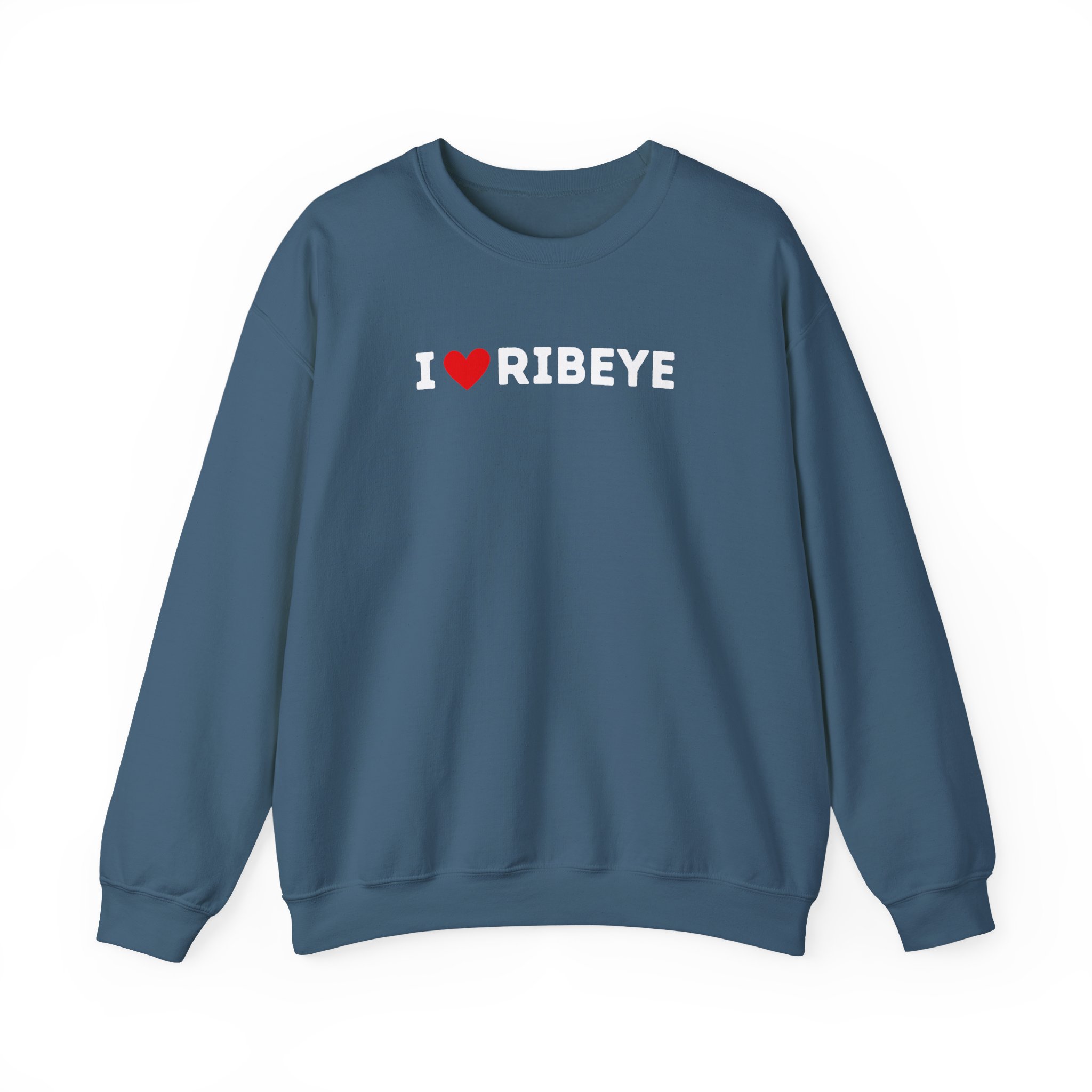 I Love Ribeye Crewneck Sweatshirt - Image 5